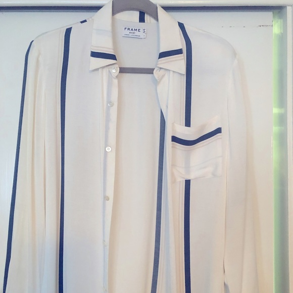 Frame Denim Tops - Frame striped blouse